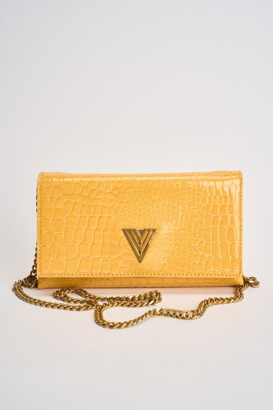 Vicolo Borsa Modello Shibuya  Stampa Effetto Coccodrillo