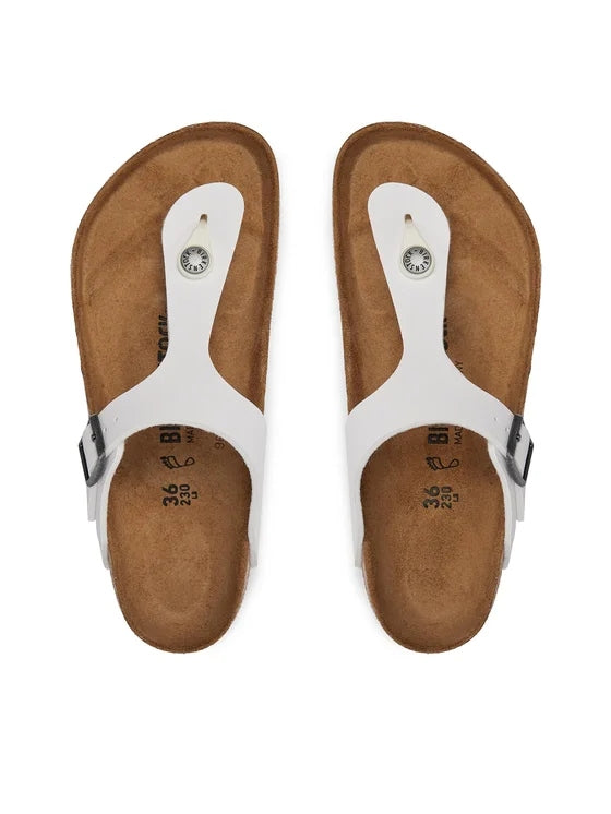 Birkenstock Infradito Gizeh Bianco