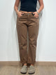 Le Streghe Pantalone in Drill di Cotone Baggy