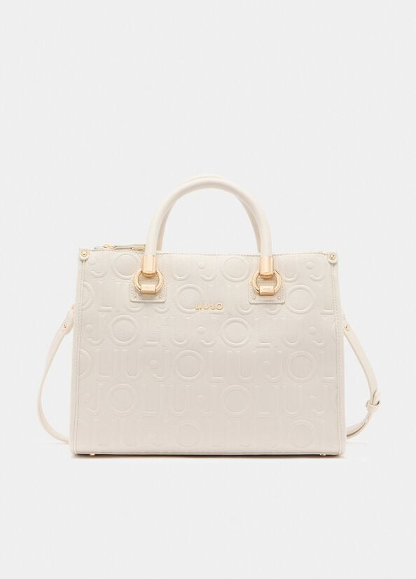 Liu Jo Borsa Satchel Media con Logo