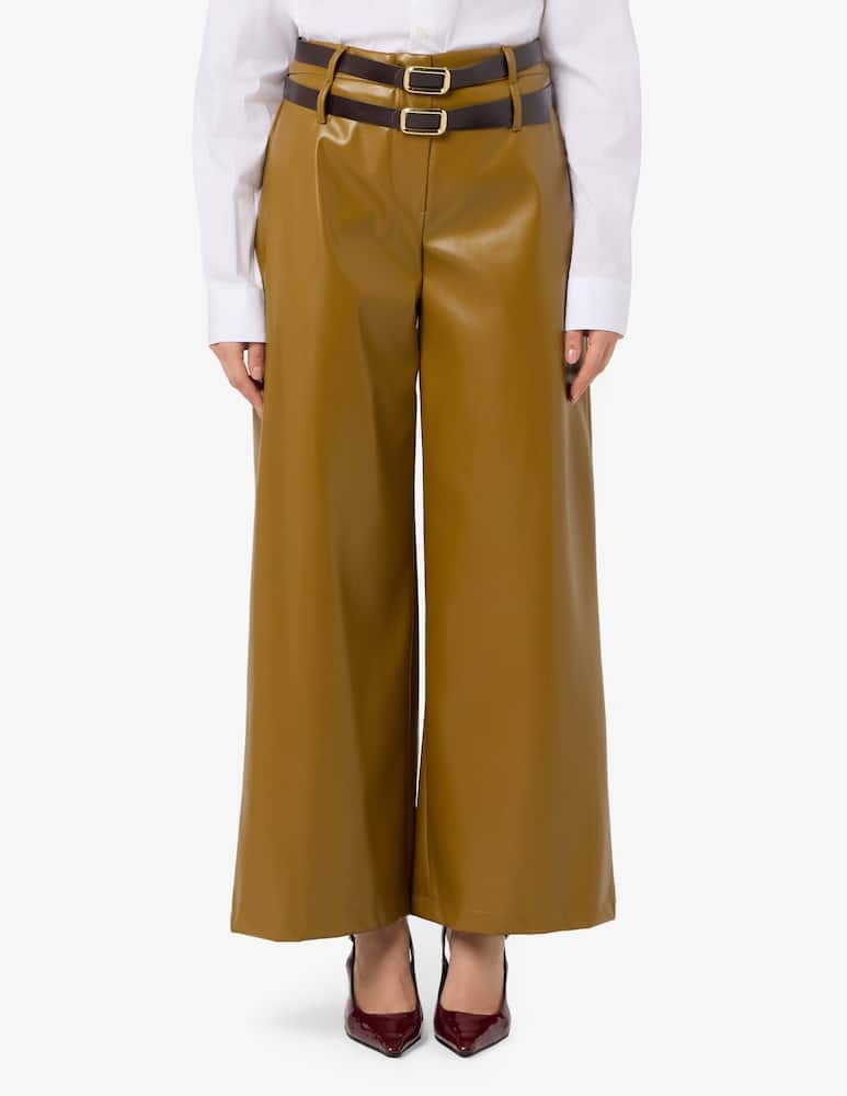 Haveone Pantalone Palazzo Modello Lusy Beige