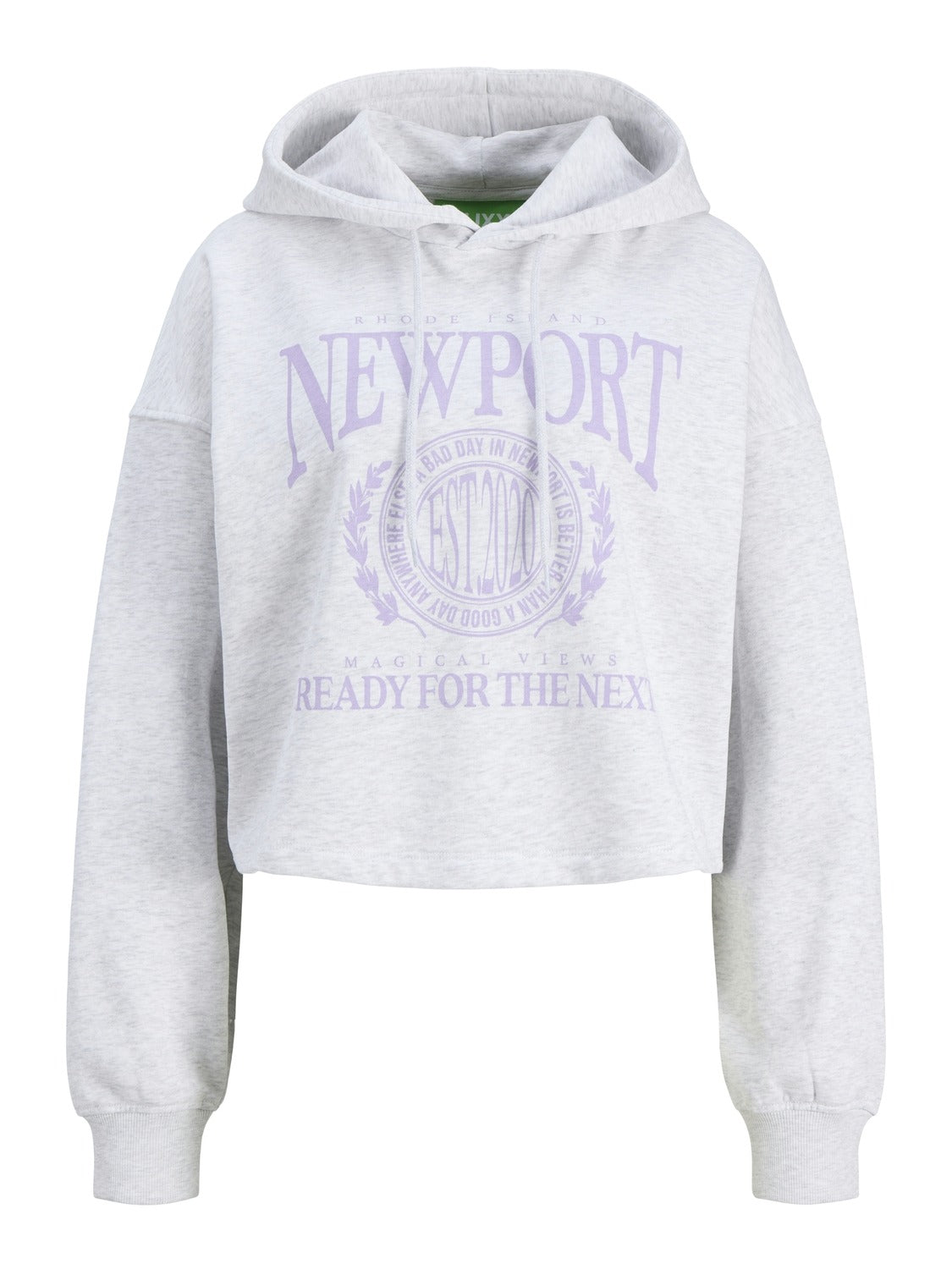 JJXX Felpa Jxmerle Rlx Modello Corto 
Grigio