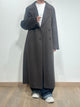 Vicolo Cappotto Lungo Doppiopetto Marrone