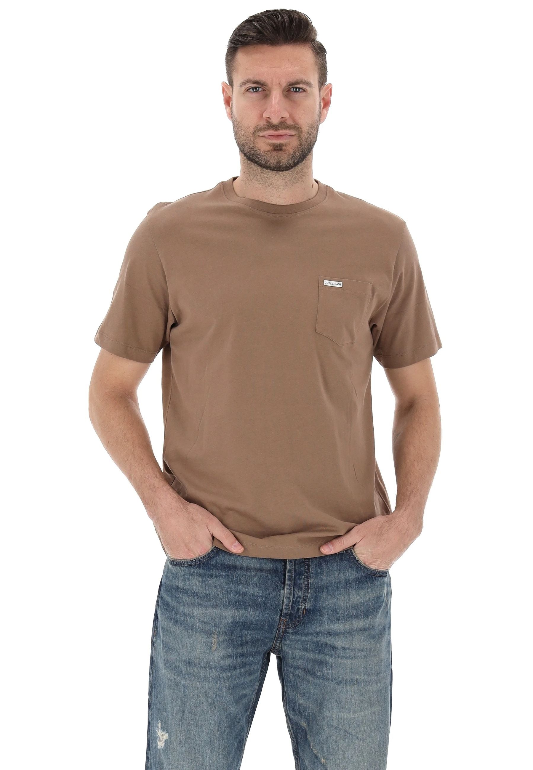 Guess T-shirt con Tschino sul Petto