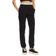 Guess Pantalone Jogger in Misto Viscosa Nero