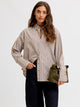 Jjxx Camicia in Popelina Beige
