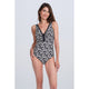 Rasdemar Costume intero con spalline larghe 
Nero Bianco