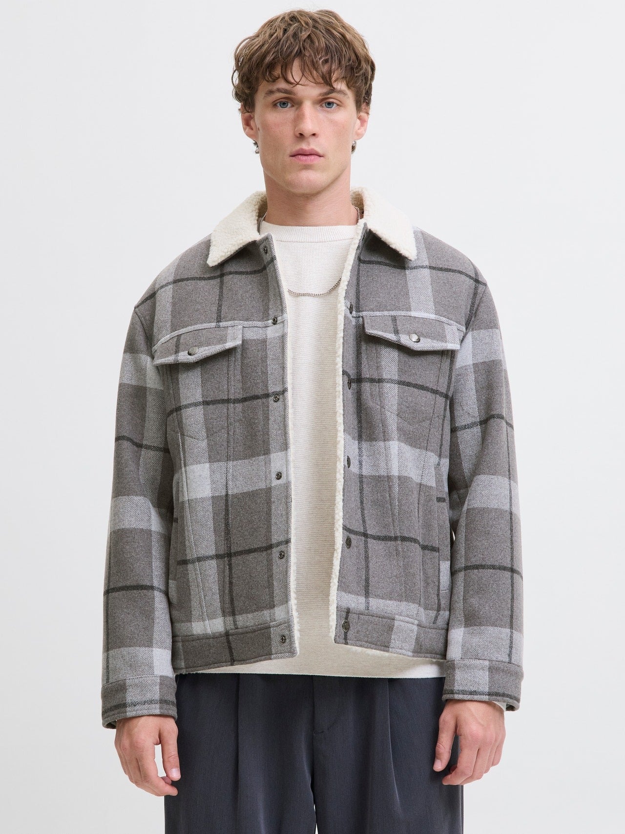 Jack & Jones Giubbino Motivo Scozzese