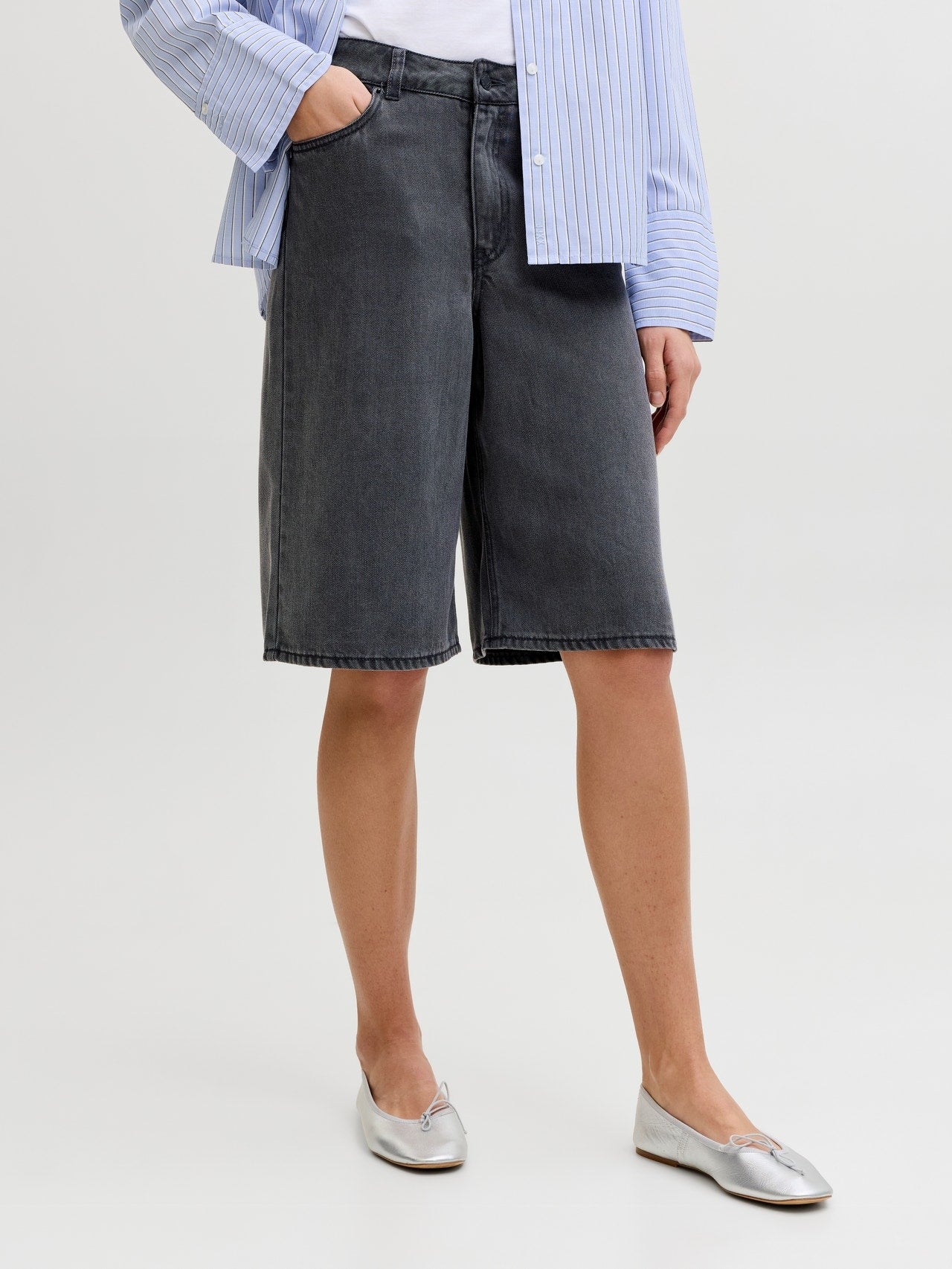 Jjxx Short in Jeans Jx Tokyo Nero