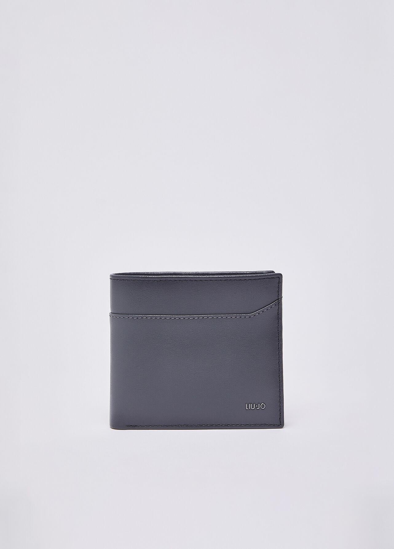 Liu Jo Portafogli Piccolo in Pelle Carbon Grigio