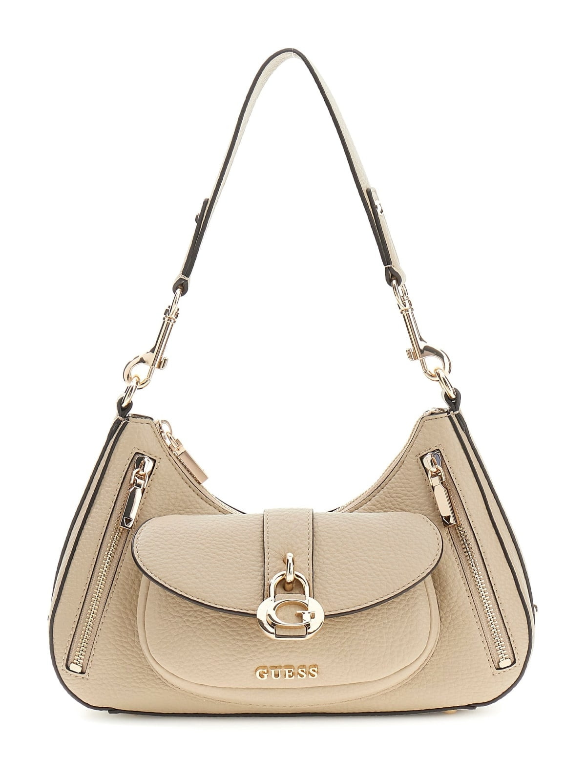Guess Borsa a Spalla Cordelia con Ciondolo Logo