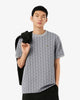 Lacoste T-shirt Slim Fit con Monogramma Jacquard