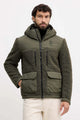 Blauer USA Giubbino con Cappuccio in Ecopelliccia Wilcock