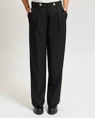 Gaelle Paris Pantalone Dritto  
Nero