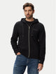 Guess Felpa con Logo Ricamato Nero
