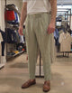 JAHVE' Pantalone in Lino Comfort Fit
