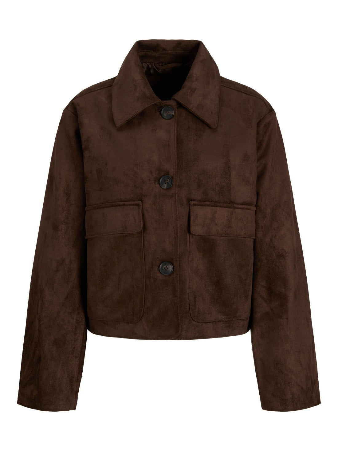 Jjxx Giubbino con Collo Allargato Marrone