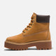 Timberland Stivale Impermeabile con Plateau Stone Street 6-Inch in giallo