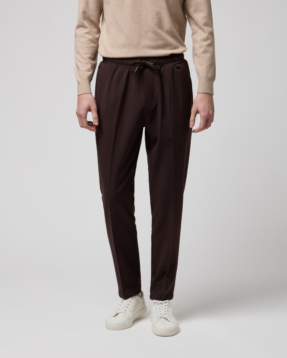 Gianni Lupo Pantalone Modello Pantalaccio in Tessuto Tecnico con Coulisse