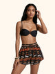 Me fui Shorts con Coulisse Arancio Marrone