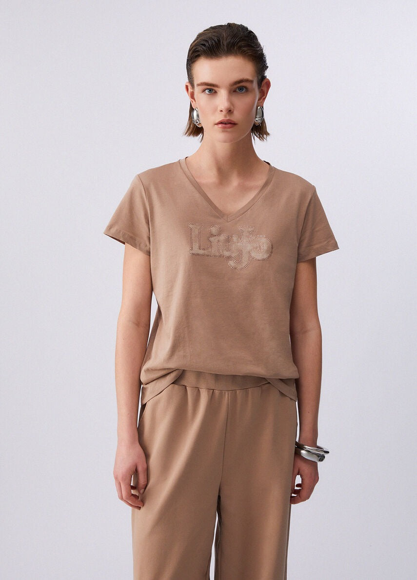 Liu Jo T-shirt con Scollo a V