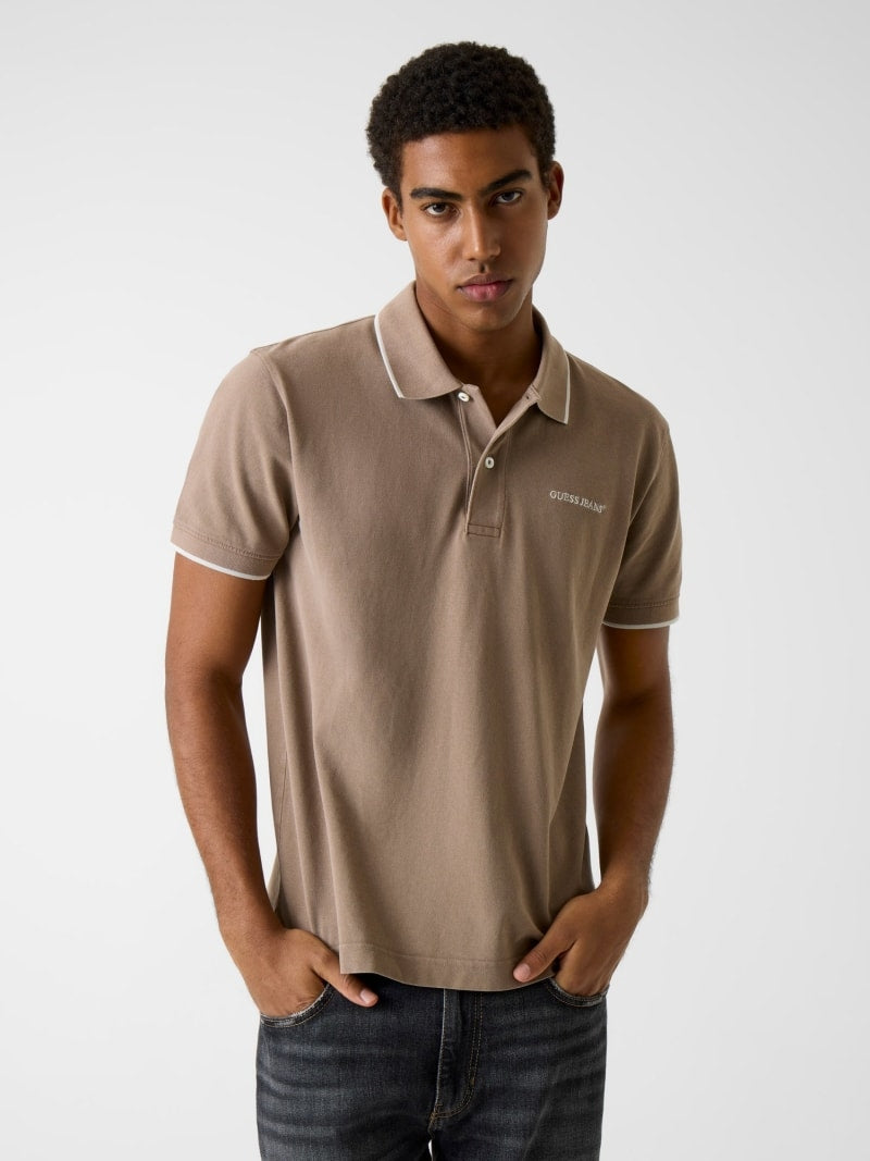 Guess Polo con Ricamo sul Petto