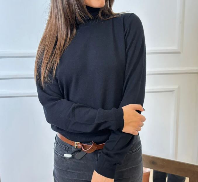 Vicolo Maglia Dolcevita Collo Alto