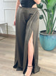Haveone Pantalone con Spacchi Frontali
Marrone