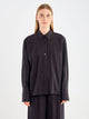 Vicolo Camicia Basica Polso Lungo Grigio