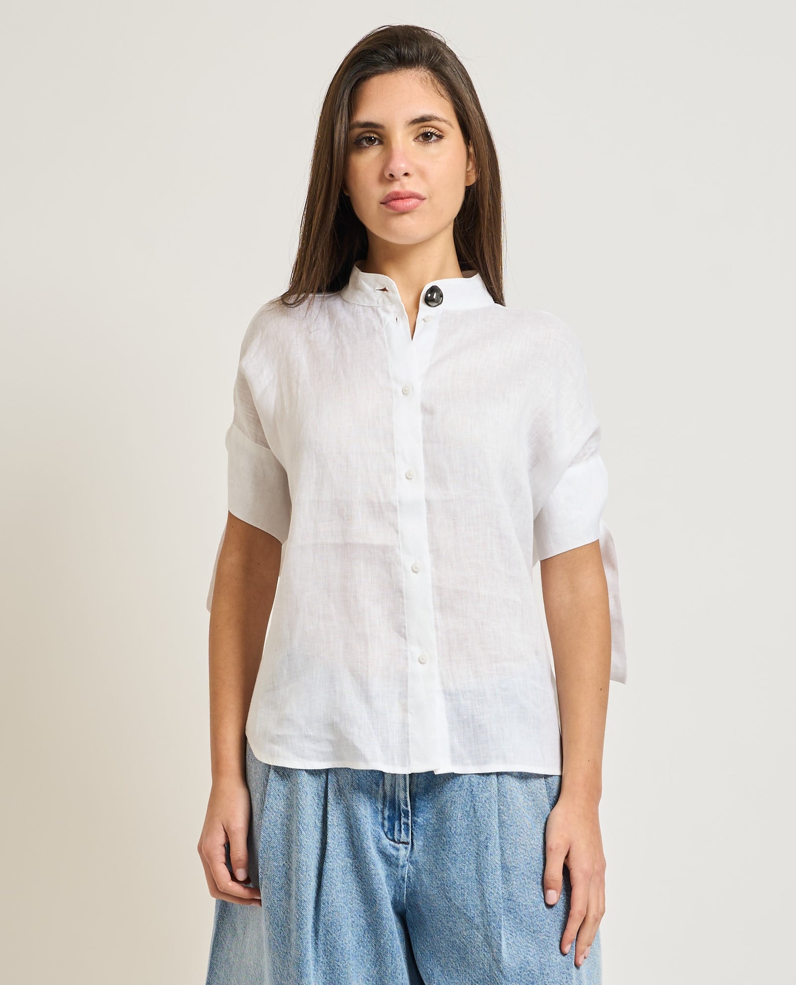 Armani Exchange Camicia Over Bianco