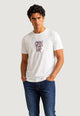 Armani Exchange T-shirt a Maniche corte in Jersey di Cotone