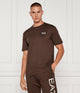 Armani EA7 T-shirt Logo Series in Jersey di Cotone
