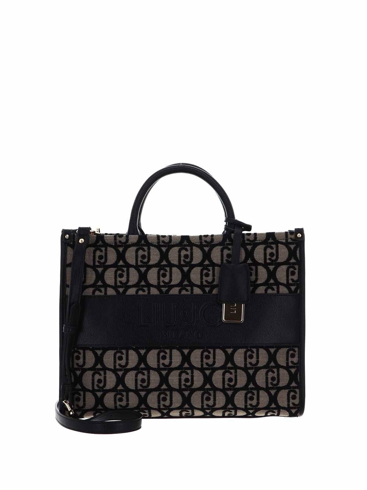 Liu Jo Shopping Bag Media Nero