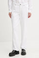 Guess Jeans Boyfriend Fit con Vita Alta Bianco