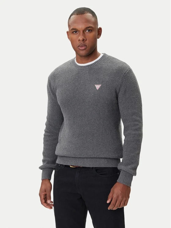 Guess Jeans Maglione mini logo triangolo