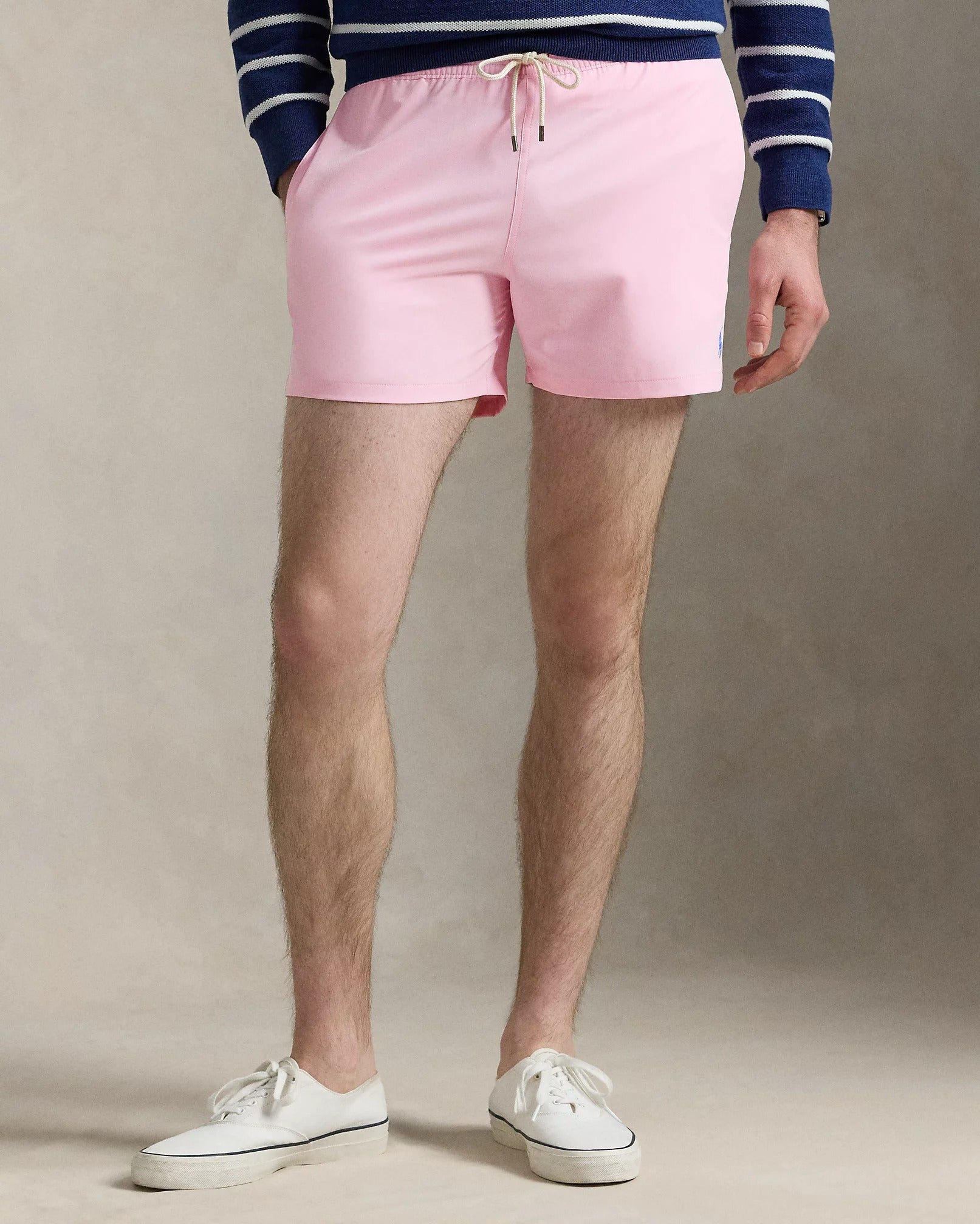 Ralph Lauren Boxer da mare Traveler Slim-Fit Rosa