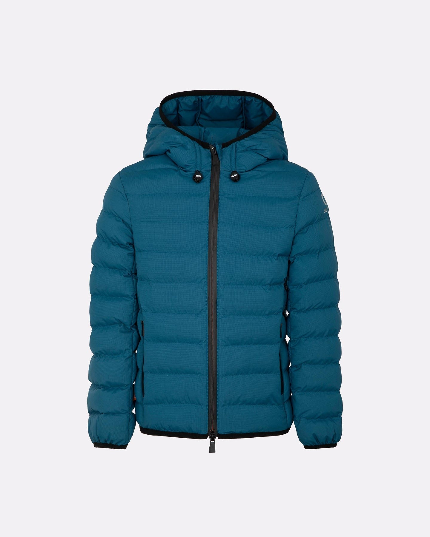 SUNS Piumino Imbottito Modello Bape Lady Travel con Cappuccio