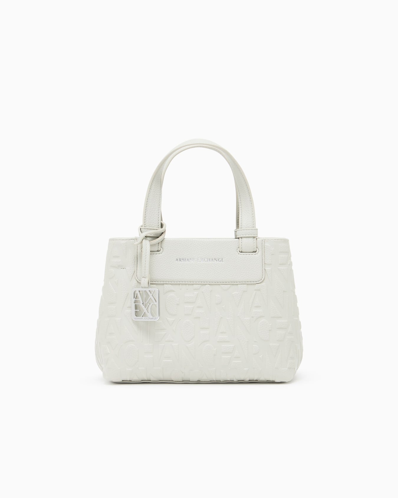 Armani Exchange Borsa in Tessuto Tecnico Tono su Tono
Nero