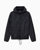 Armani Exchange Windbreakers in Tessuto Tecnico Nero