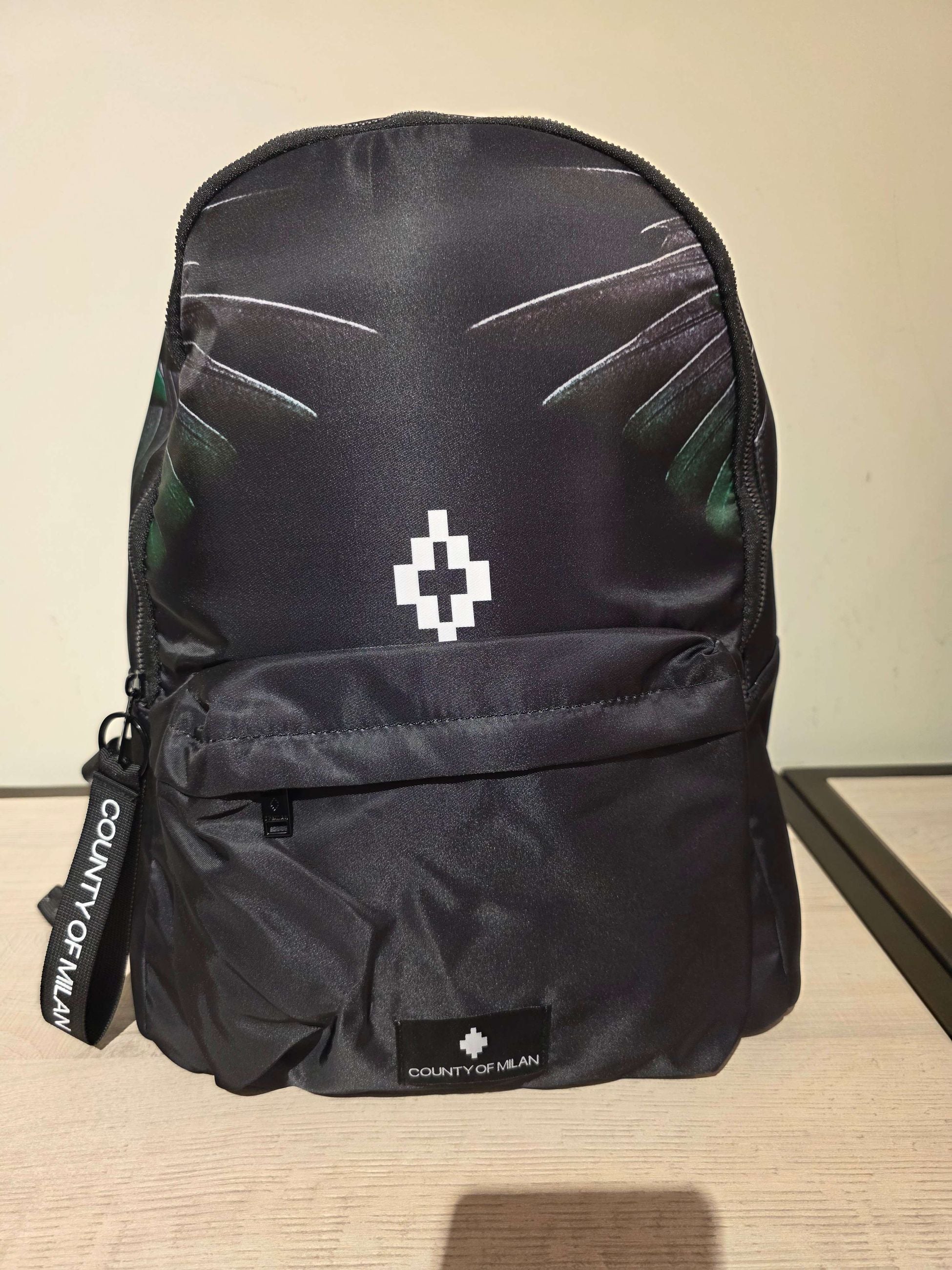 Marcelo Burlon Zaino in Nylon Nero