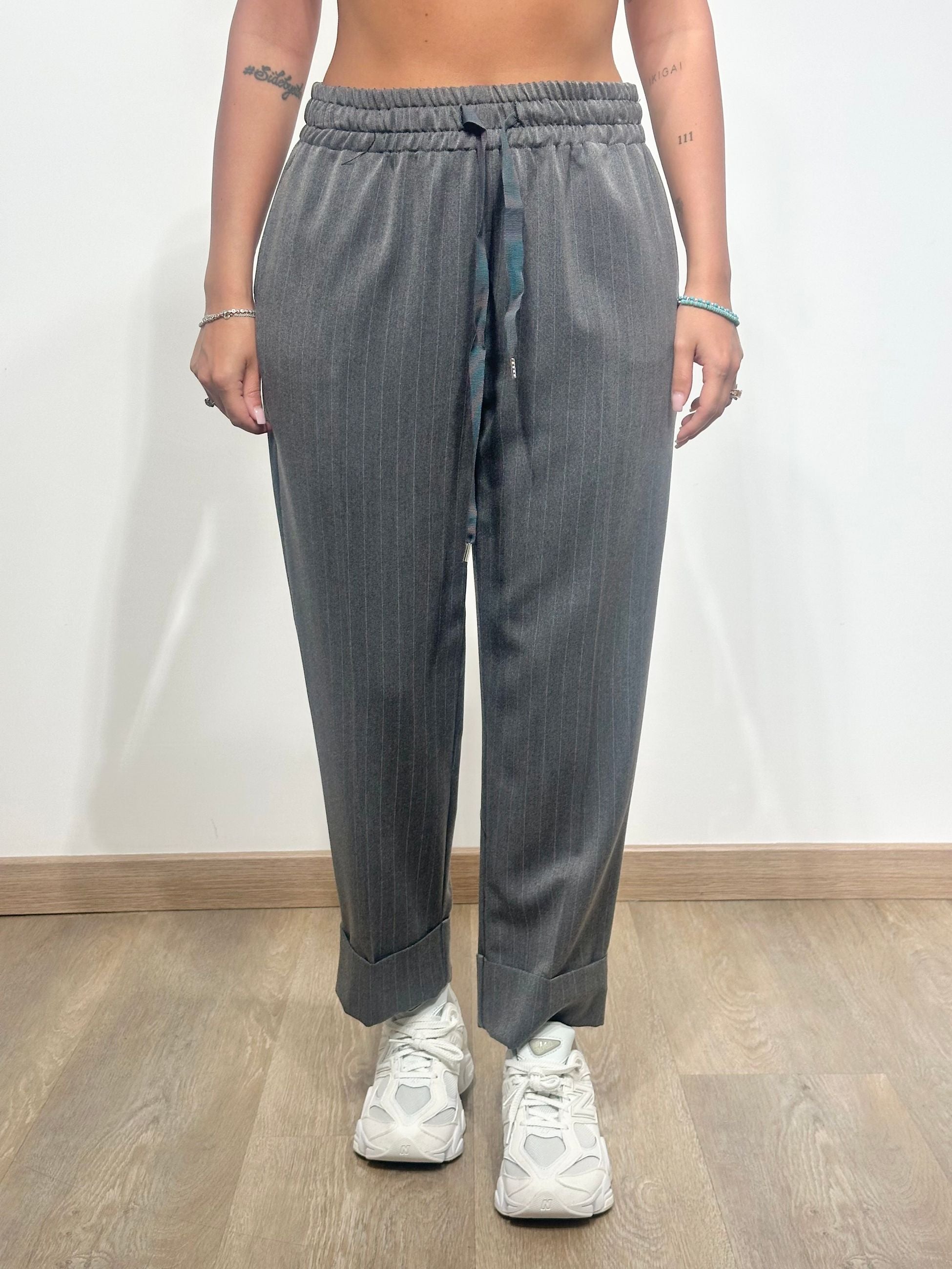 Maryley Pantalone Gessato