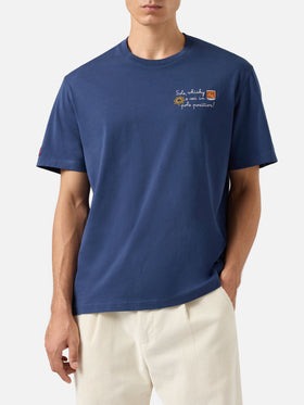 MC2 SAINT BARTH Arnott Warm in Cotone Invernale con Ricamo Sole, Wishy e Sei in Pole Position! 
Blù