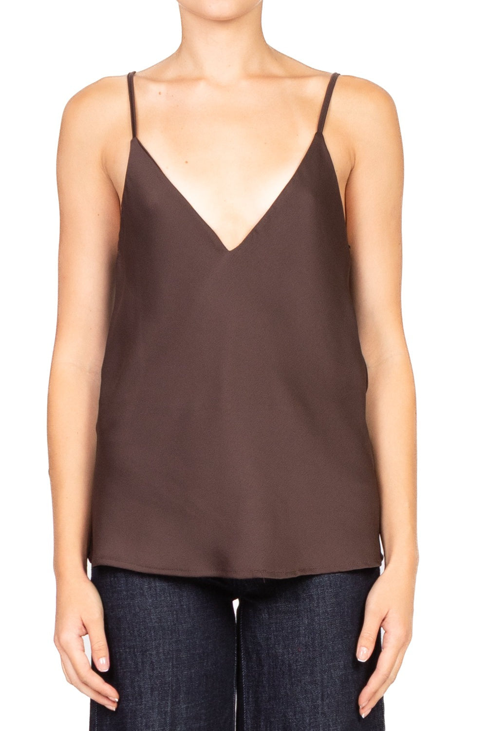 Vicolo Canotta in Satin Scollo Ampio