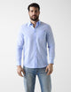 Guess Camicia in Cotone Azzurro