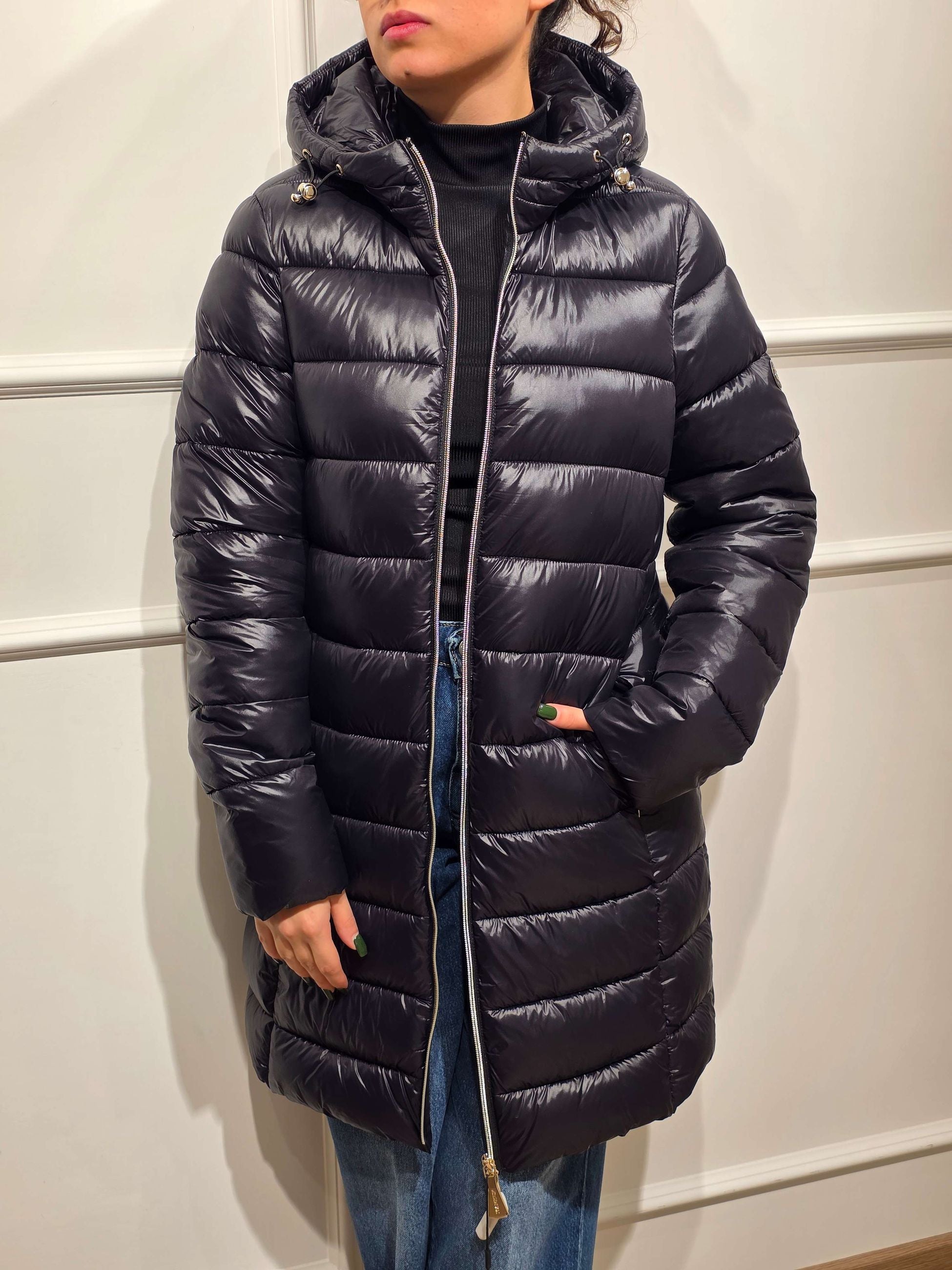 Markup Piumino Lungo con cappuccio