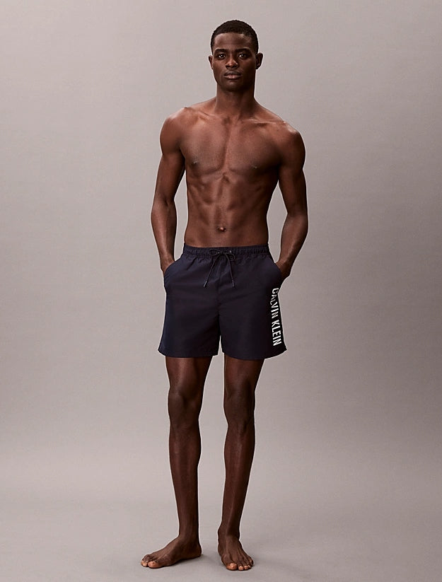 Calvin klein Costume Boxer con Cordoncino Medio Intense Power Nero