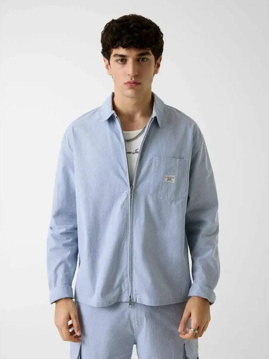 Guess Giacca con Cerniera Frontale
Azzurro Bianco