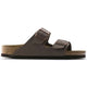 Birkenstock Ciabatta Birko-Flor Narrow Fit  Nubuck 
Marrone