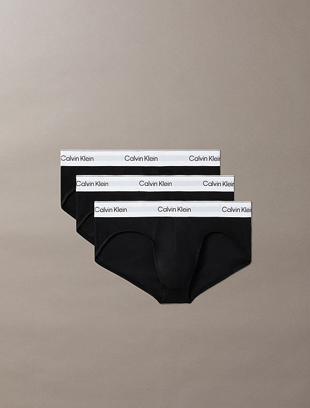 Calvin klein Silp in Confezione da 3 - Icon Cotton Stretch Nero
