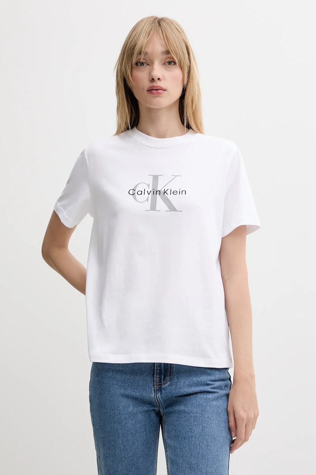 Calvin Klein Jeans T-shirt con Monogramma con Logo